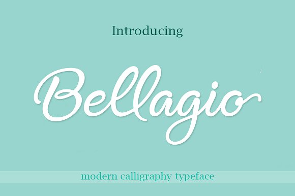 Bellagio: A Font with Elegant Versatility