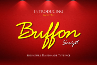 Buffon: The Script Font for Eye-Catching Campaigns