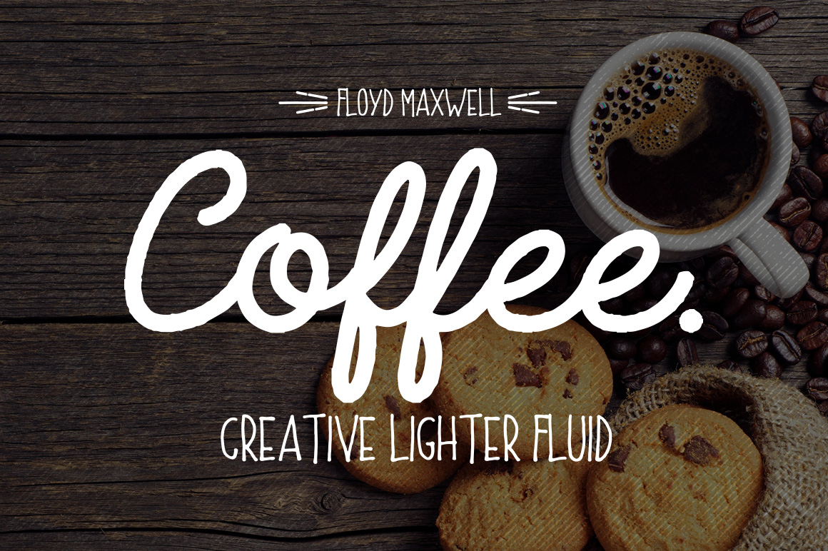 Coffee Font Extras: A Warm Typeface for Editorial Design