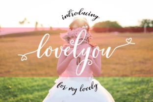 Discover Lovelyou: A Modern Love-Inspired Font for Creative Branding