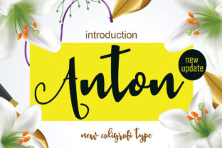 Discovering Anton: A Modern Script Font for Creative Branding