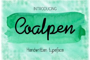 Discovering Coalpen: A Handwritten Typeface for Editorial Charm