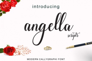 Elevate Your Brand with Angella: A Premium Script Font
