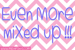 Even More Mixed Up: A Versatile Script Font