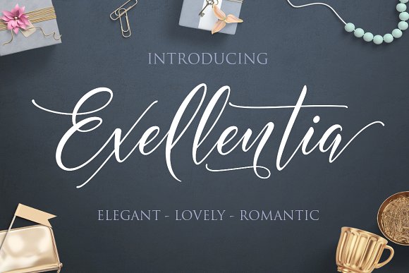 Exellentia: A Premium Script Font Review