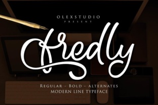 Fredly Font: Elevating Web Design with Fluid Script