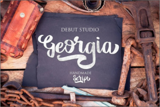 Georgia Font: Retro Script for Editorial Design