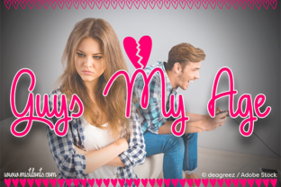 Guys My Age: A Versatile Script Font for Editorial Design