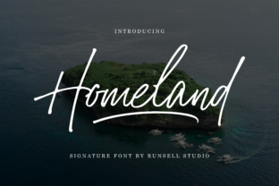Homeland Font Review: A Signature Typeface for Organic Branding