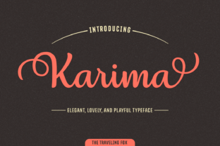 Karima Font: Elevate Digital Campaigns with Script Style