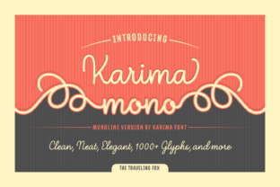 Karima Mono Font: A Versatile Script for Handmade Products