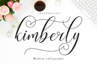 Kimberly Font: Handwritten Charm for Makers