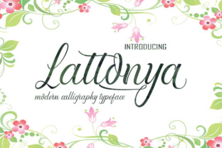 Lattonya: A Handmade Font for Crafters and Creators