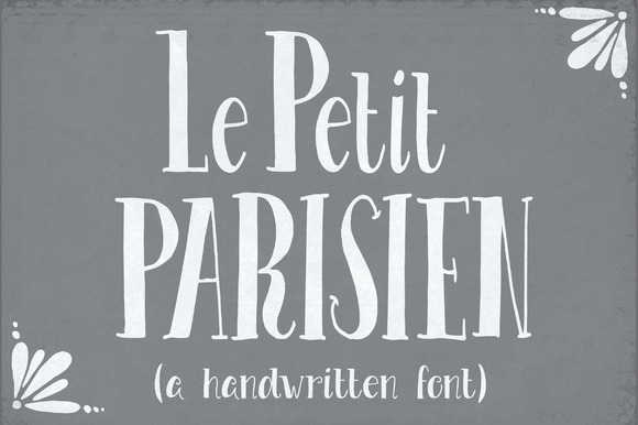Le Petit Parisien Font for Web Design