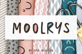 Moolrys Font: Whimsical Sans Serif for Editorial Design