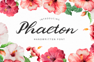 Phaeton Font: A Fluid Handwritten Typeface for Branding