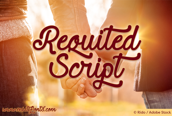 Requited Script Font for Elegant Editorial Design
