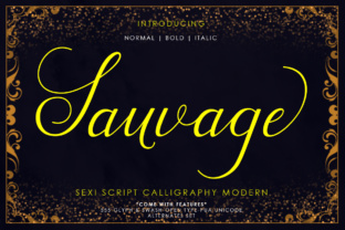 Sauvage Font: Elevating Small Business Branding