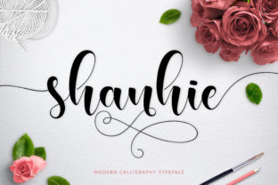 Shanhie: A Modern Script Font for Editorial Elegance