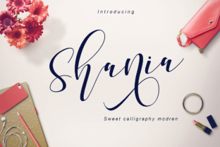Shania Font: A Handmade Typeface for Web Design