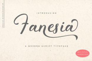 Transform Your Brand with Fanesia: A Premium Script Font