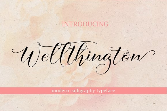 Wellthington: A Handmade Font for Elegant Editorial Design
